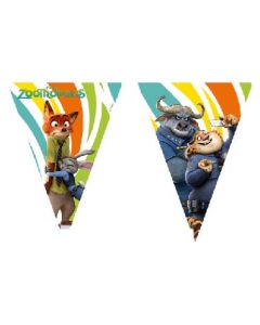 ZOOTROPOLIS TRIANGLE FLAG BANNER 1CT-PRO-87836