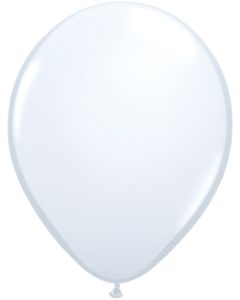 11 INCH LATEX RND WHITE 100CTP-QUA-43802