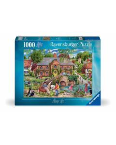 RAVENSBURGER 1000PC PUZZLE VILLAGE LIFE-RVG-12001526