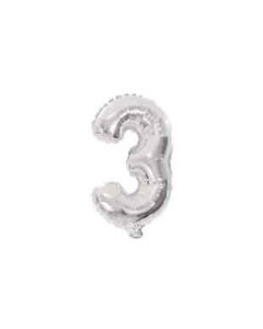 37 INCH AIR-HELIUM SILVER FOIL BALLOON 3 1CTP-PRO-92469