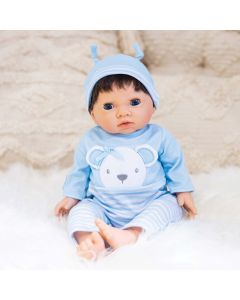 TINY TREASURES DOLL IN BLUE-KDK-KK5781