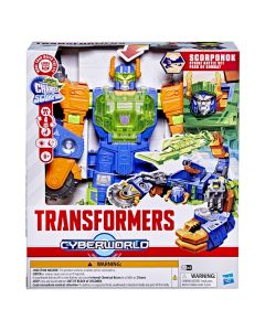 TRANSFORMERS CYBERWORLD SCORPONOK STRIKE BATTLE-HAS-G1659