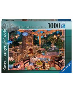 RAVENSBURGER 1000PC PUZZLE THE GARDEN KITCHEN-RVG-17477