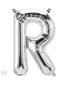 34 INCH FOIL SILVER LETTER R 1CTP-QUA-58972