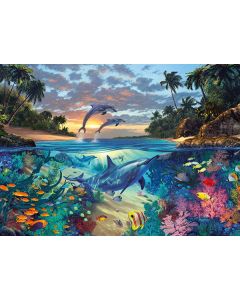 RAVENSBURGER 1000PC PUZZLE CORAL BAY-RVG-19145