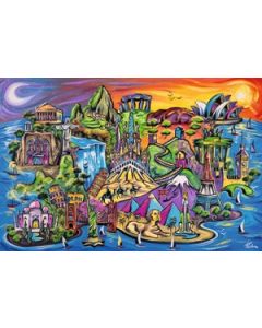 RAVENSBURGER 3000PC PUZZLE TREASURES OF THE WORLD-RVG-12001825