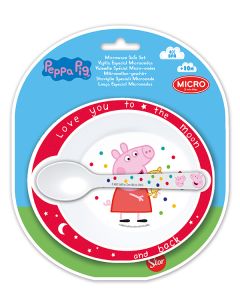 PEPPA PIG TODDLER 2PCS MICRO SET-STO-82285