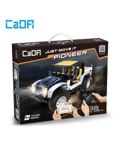 CADA 1:10 RC DUAL CTRL 542PC JEEP TRUCK-CAD-C51045W