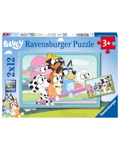 RAVENSBURGER 2X12PC BLUEY-RVG-5693