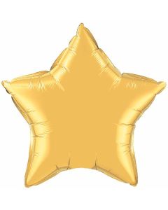 36 INCH FOIL METALLIC GOLD PLAIN 1CTL-QUA-36498