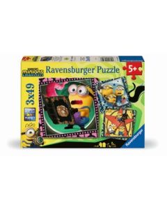 RAVENSBURGER 3X49PC MINIONS 3-RVG-12004350