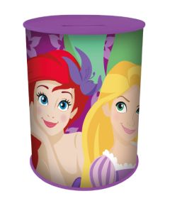 DISNEY PRINCESS TIN COIN BANK-LCY-85240