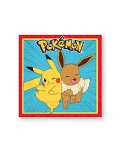 POKEMON TWO-PLY PAPER NAPKINS 33X33CM-PRO-98393