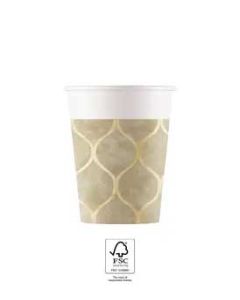 ARABIC CELLS PAPER CUPS 200ML 8CT-PRO-96558