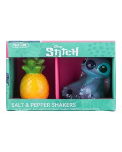 STITCH AND PINEAPPLE SALT AND PEPPER SHAKERS-PAL-PP13092LS