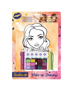 BESTIES MAKE YOUR OWN MAKEUP DRAWINGS-CCG-140011