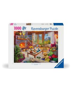 RAVENSBURGER 1000PC PUZZLE COZY CABIN-RVG-17495