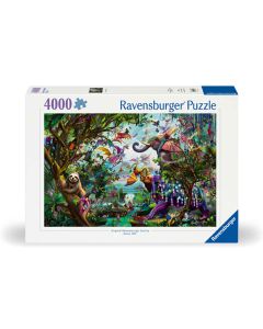 RAVENSBURGER 4000PC PUZZLE TROPICAL DRANGONS TATE-RVG-12000812