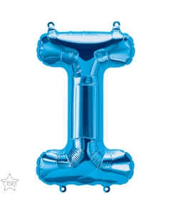 34 INCH FOIL BLUE LETTER I 1CTP-QUA-59245