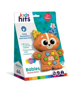 KIDS HITS BABIES MUSICAL KITTEN-KDH-KH09-004