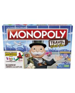 MONOPOLY-TRAVEL WORLD TOUR-HAS-F4007