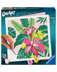RAVENSBURGER CREART TROPICAL PLANTS-RVG-23728