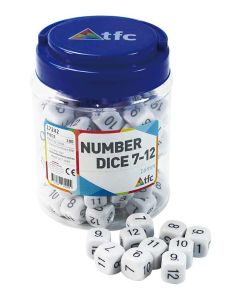 TFC-DICE 7-12 16MM JAR 100P-TFC-17242