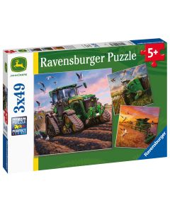 RAVENSBURGER 3X49PC JOHN DEERE SEASONS-RVG-5173