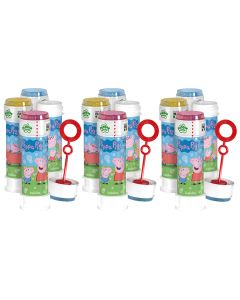60ML PEPPA PIG BUBBLES 12 PACK-DUL-82066