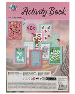 MOXY HORSE THEMED ACTIVITY BOOK A4 INCL STICKERS-CCG-190010