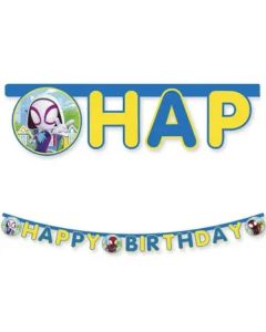 SPIDEY & FRIENDS HPPY BIRTHDAY DIE-CUT PPR BNR 1CT-PRO-94881