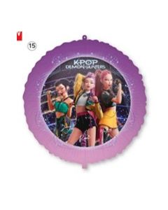 K POP DEMON HUNTERS FOIL BALLOON 46CM-PRO-98652