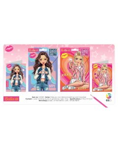 BESTIES DIAMOND PAINTING CARD AND ENVELOPE 2 ASST-CCG-140049