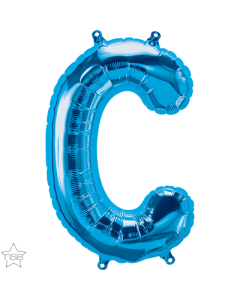 34 INCH FOIL BLUE LETTER C 1CTP-QUA-59233