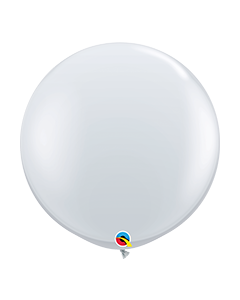 3 FT LATEX PLAIN RND DIAMOND CLEAR 2CTP-QUA-43392