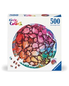 RAVENSBURGER 500PC CIRLCE OF COLORS SEASHELLS-RVG-12000823