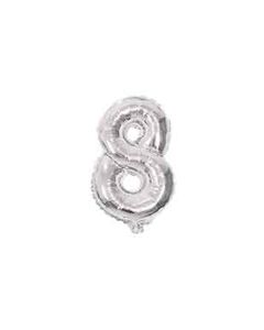 37 INCH AIR-HELIUM SILVER FOIL BALLOON 8 1CTP-PRO-92474
