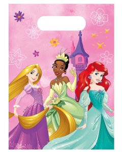 PRINCESS LIVE YOUR STORY PLASTIC PARTY BAG 6CT-PRO-94070