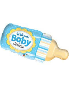 39 INCH FOIL SHAPE SW WELCOME BBY BOTTLE BLUE 1CTP-QUA-16472