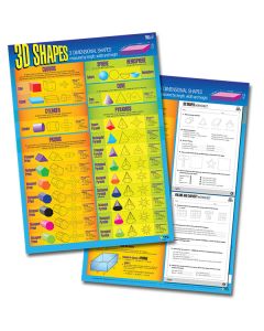 TFC-POSTER SHAPES 3D 1P-TFC-18051