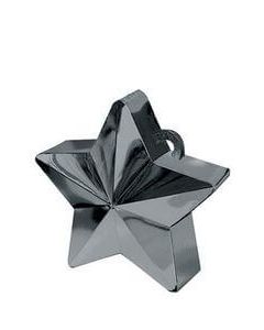 BALLOON WEIGHT STAR BLACK 28G 1CTP-BLS-81592
