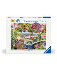 RAVENSBURGER 500PC PUZZLE GLORIOUS GARDEN CENTER-RVG-12001447