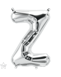16 IN FOIL SILVER LETTER Z AIR FILLED 1CTP-QUA-59702