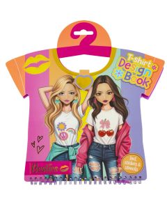 BESTIES T-SHIRT DESIGN BOOK INCL STICKER N STENCIL-CCG-140055