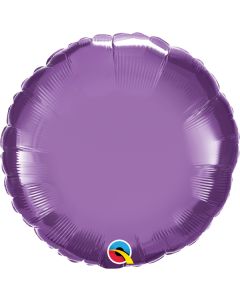 18 INCH FOIL RND CHROME PURPLE 1CTP-QUA-90025