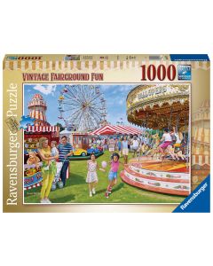 RAVENSBURGER 1000PC VINTAGE FAIRGROUND FUN-RVG-16977