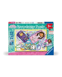 RAVENSBURGER 2X12PC GABBYS DOLLHOUSE-RVG-5709