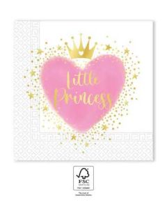 MY LITTLE PRINCESS 2PLY NAPKINS 33X33CM 20CT-PRO-96478