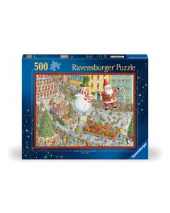RAVENSBURGER 500PC HERE COMES CHRISTMAS-RVG-12000382