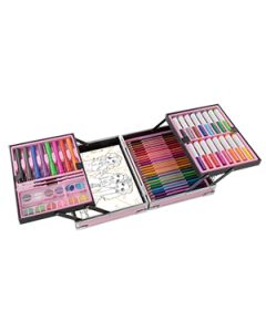BESTIES METAL COLOURING CASE INCL CANVAS-CCG-140062